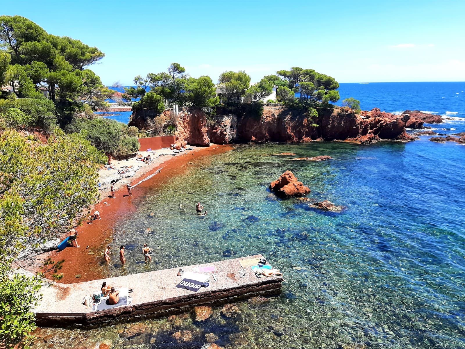 Calanque des Anglais, Saint-Raphael, Provence-Alpes-Cote d'Azur