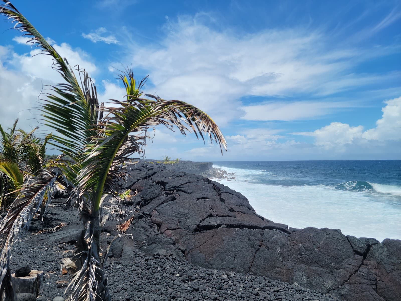 Kaimu Black Sand Beach, Kalapana, HI