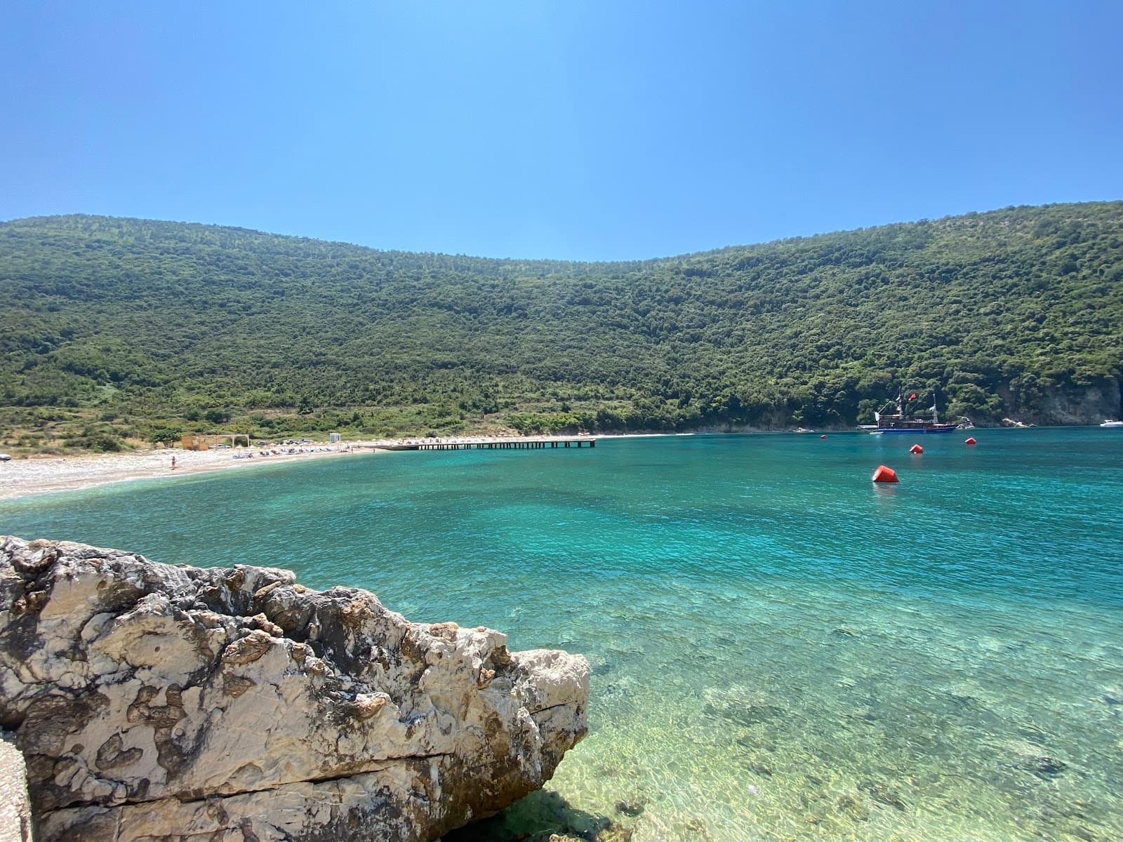 Kakome Beach, Himare, Vlore County