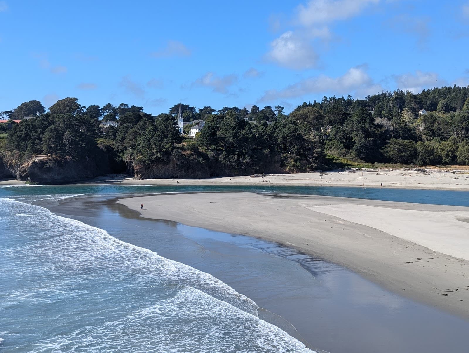 Big River Beach, Mendocino, CA