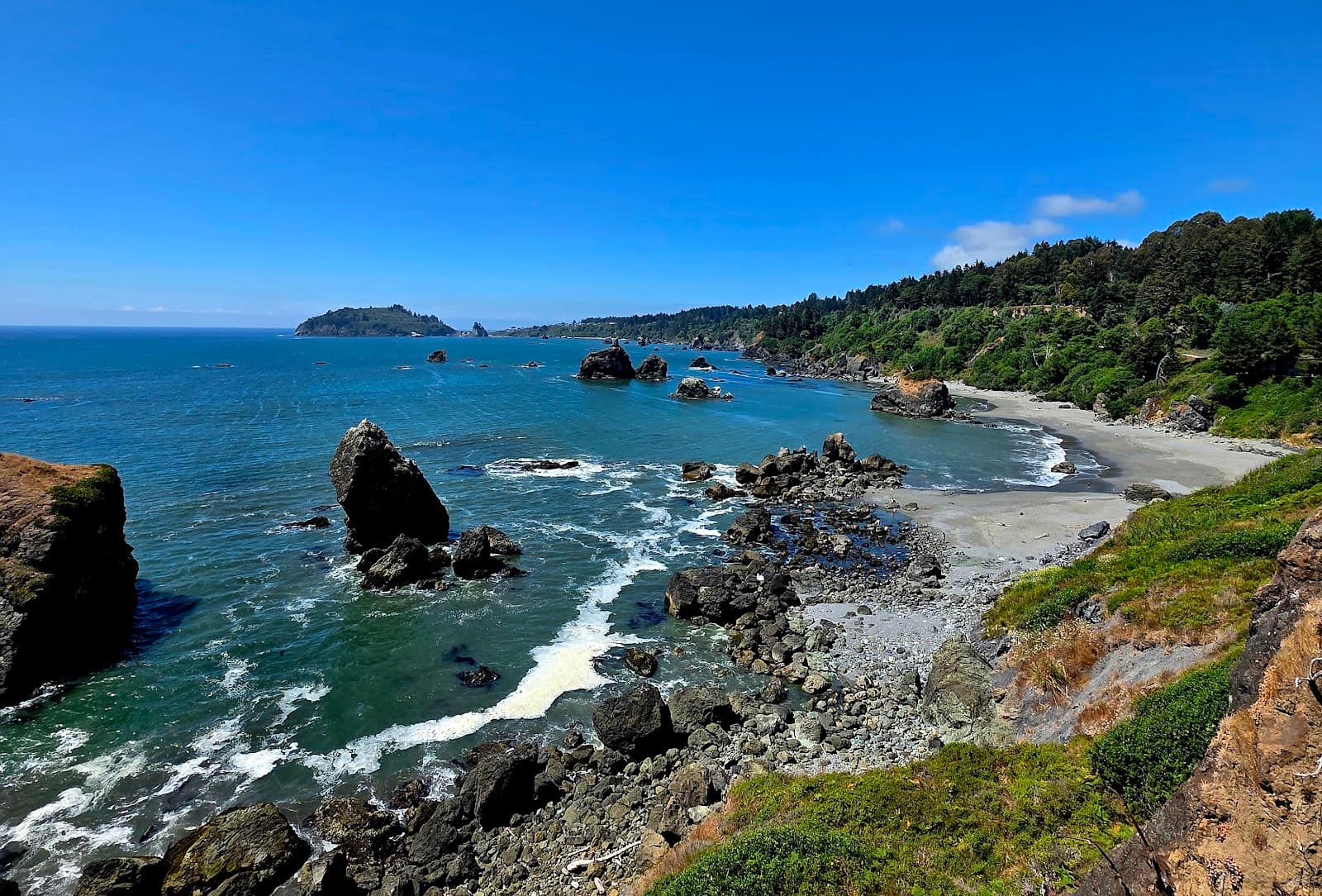 Luffenholtz Beach and County Park, Trinidad, CA