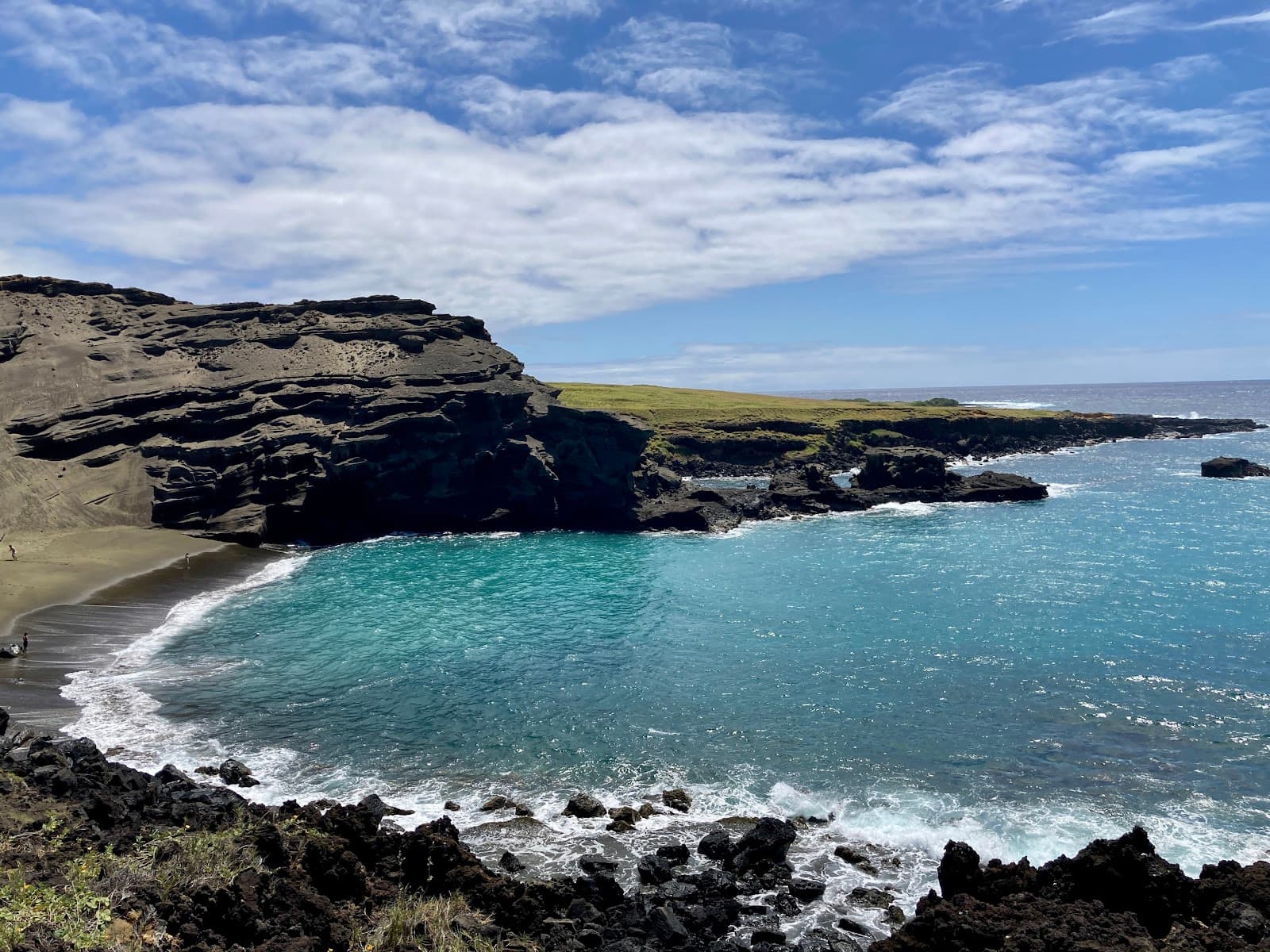 Papakolea Green Sand Beach, Naalehu, HI
