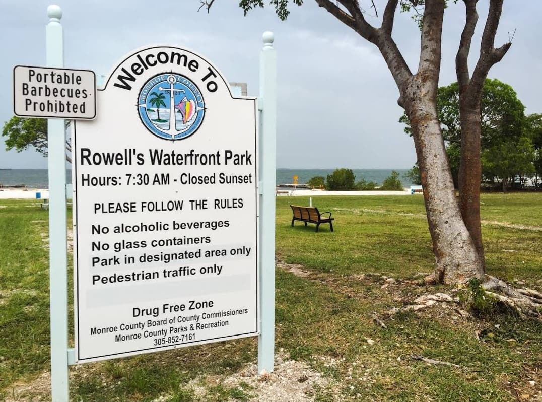 Rowell's Waterfront Park, Key Largo, FL