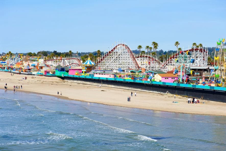 Santa Cruz Beach Boardwalk, Santa Cruz, CA