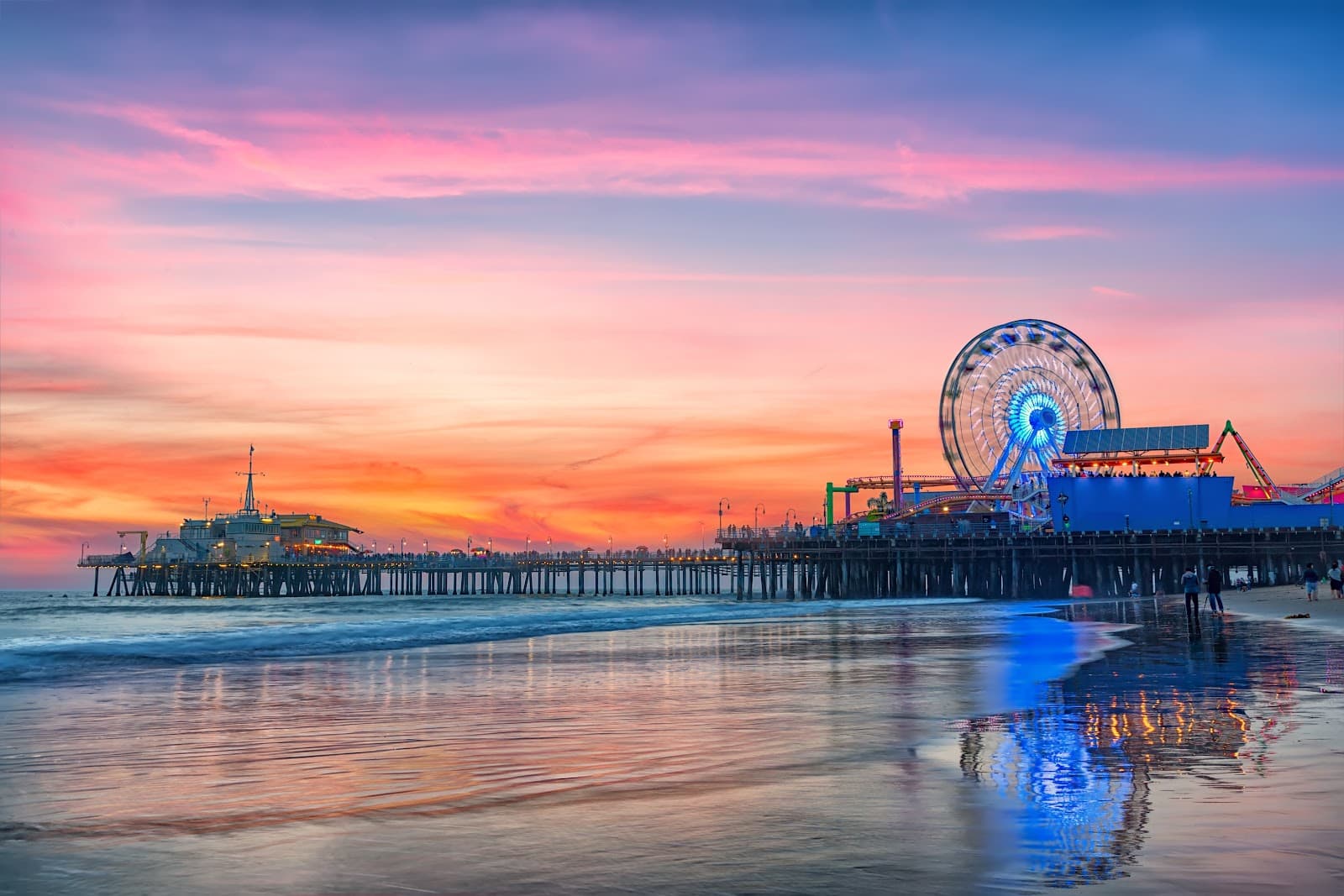 Santa Monica State Beach, Santa Monica, CA