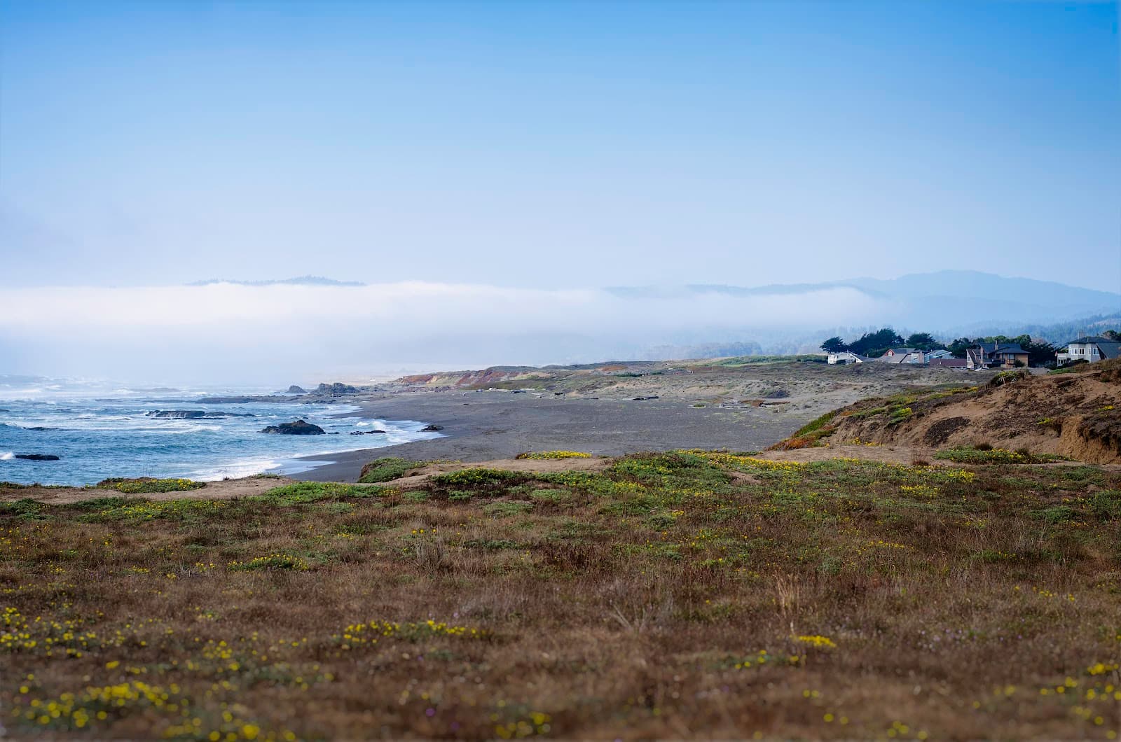 Ten Mile Beach and Dunes, Fort Bragg, CA